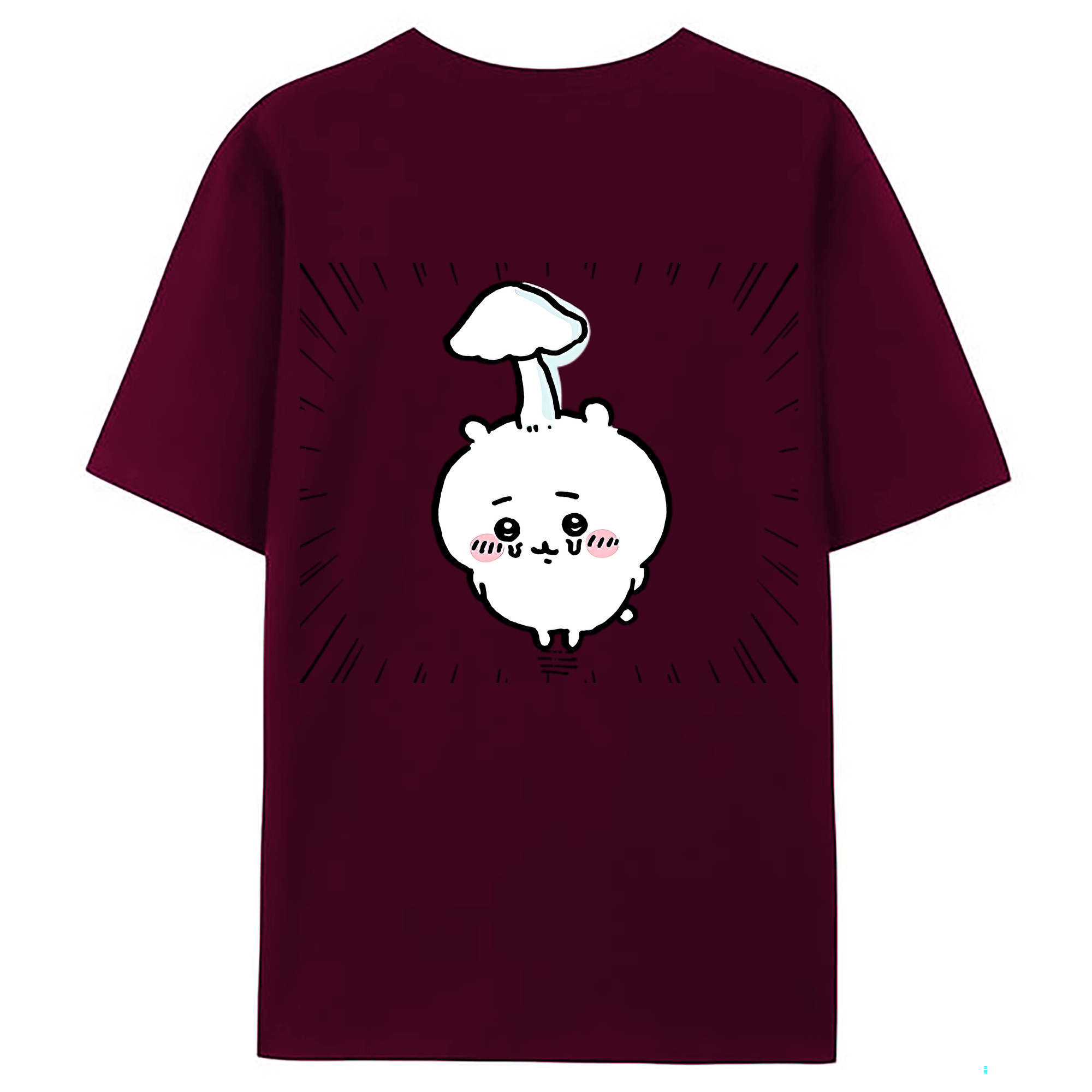 （画像用） ちいかわ ちいかわ Chii-kawa chiikawa レディース半袖Tシャツ(バックプリント)